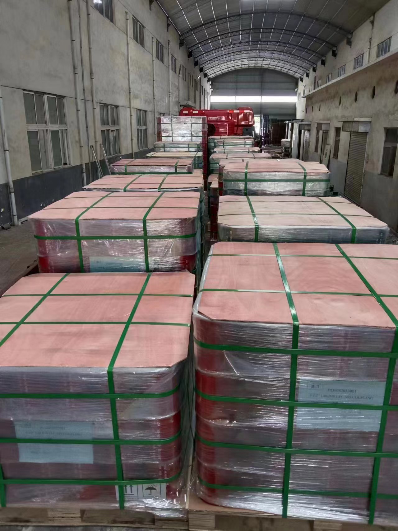 The couplings are going to be deliveried to Canada